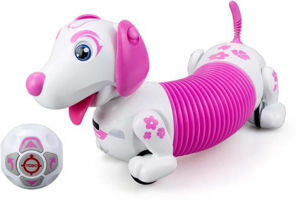 Silverlit Interaktiv Hund Dash D, Pink