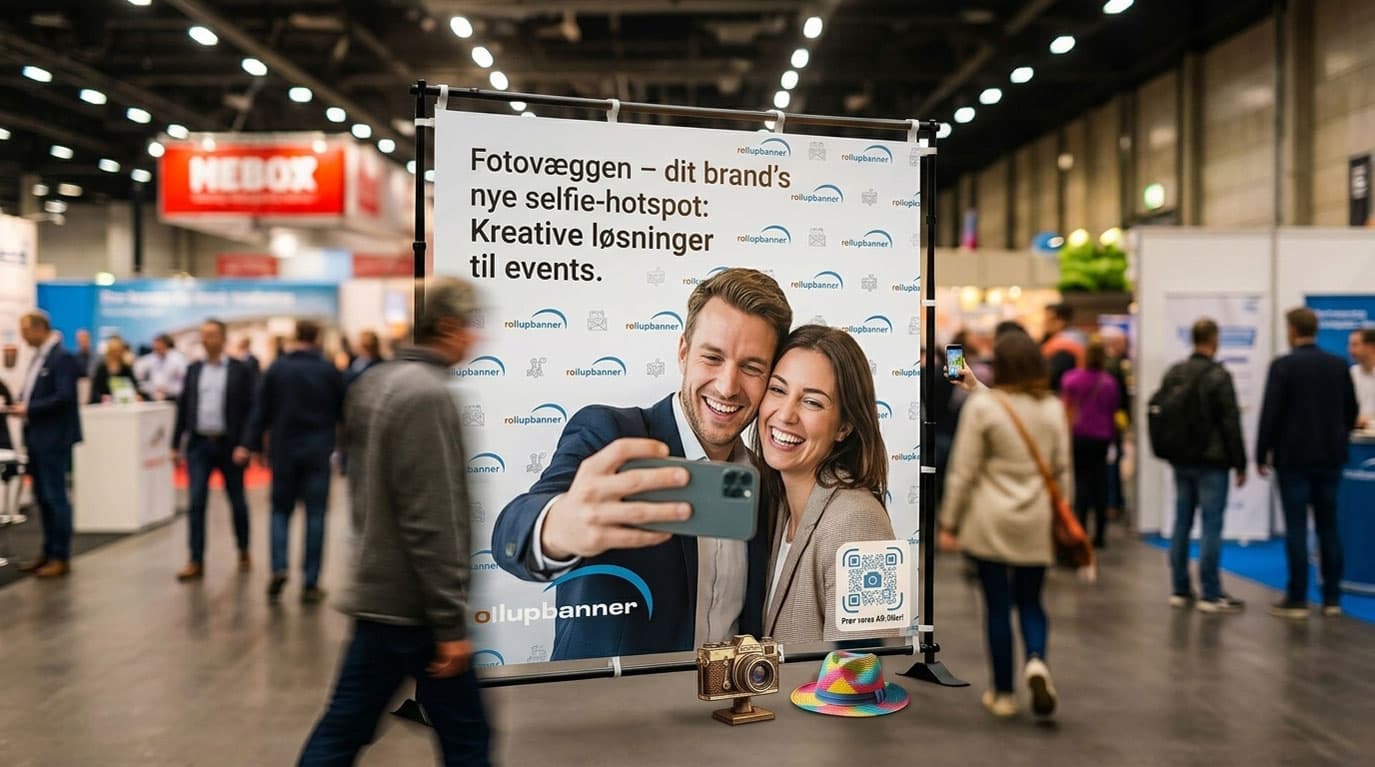 Den ultimative guide til fotovægge med logo: Sæt prikken over i’et på din familiefest